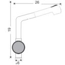 Dimensões Mist, Coluna Retrátil Ronda WM