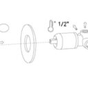 Desenh Mist. Encast. Duche Redonda WM 2 E 3Saidas