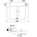 Dimensões Mist Banheira Termostática Lagos WM