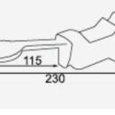 Dimensões Torneira de Pedal Webmat